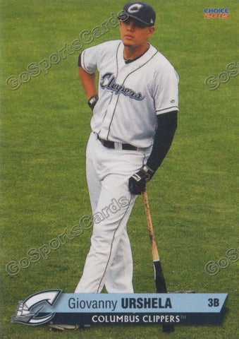 2015 Columbus Clippers Giovanny Urshela