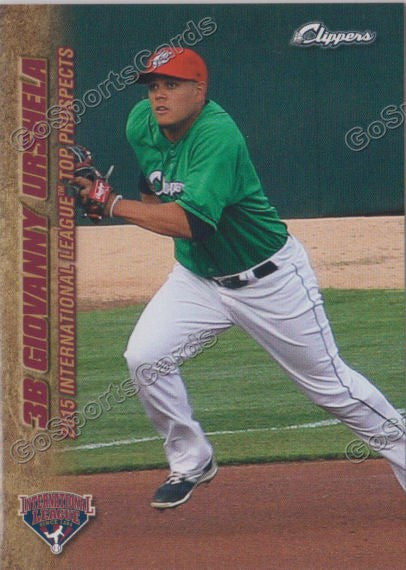 2015 International League Top Prospect Giovanny Urshela
