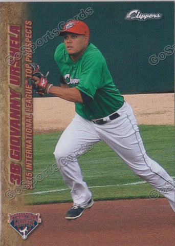 2015 International League Top Prospect Giovanny Urshela