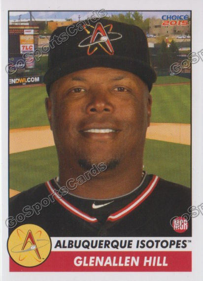 2015 Albuquerque Isotopes Glenallen Hill
