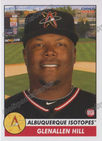 2015 Albuquerque Isotopes Glenallen Hill