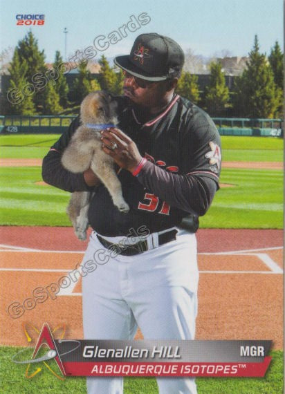 2018 Albuquerque Isotopes Glenallen Hill