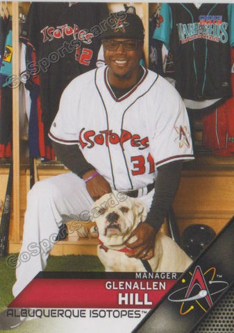 2019 Albuquerque Isotopes Glenallen Hill