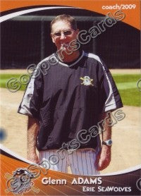 2009 Erie SeaWolves Glenn Adams