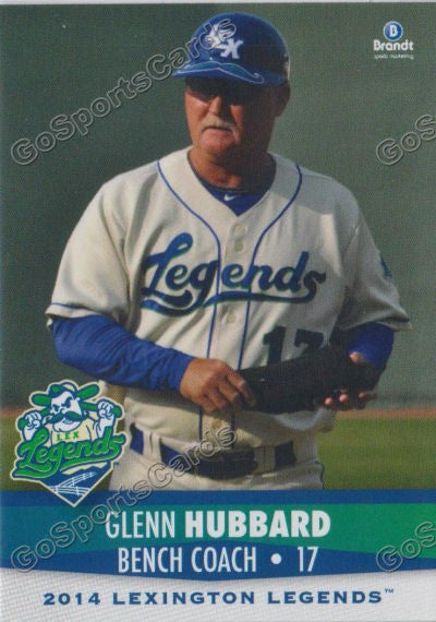 2016 Lexington Legends Glenn Hubbard – Go Sports Cards