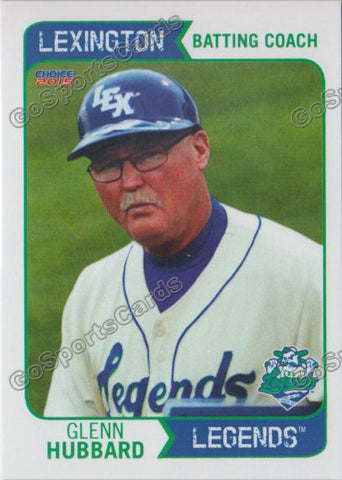 2015 Lexington Legends Glenn Hubbard