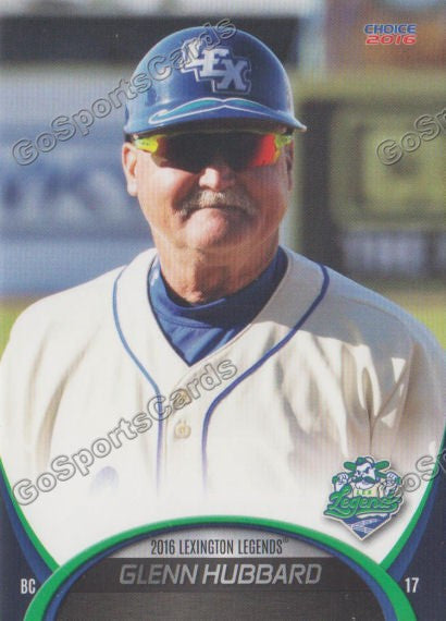 2016 Lexington Legends Glenn Hubbard – Go Sports Cards