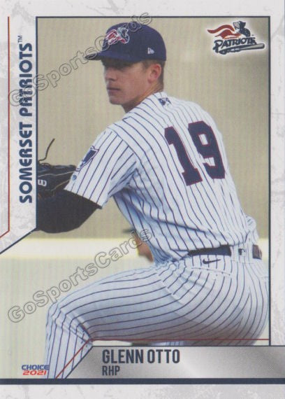 2021 Somerset Patriots Glenn Otto