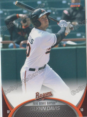 2016 Bowie Baysox Glynn Davis