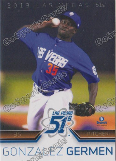 2013 Las Vegas 51s Gonzalez Germen