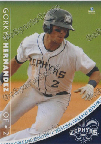 2013 New Orleans Zephyrs Gorkys Hernandez
