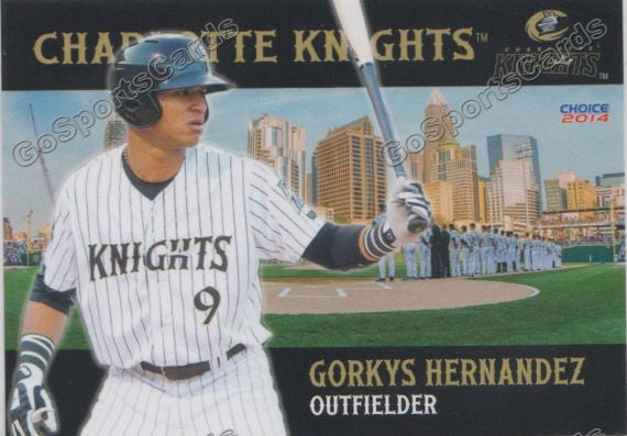 2014 Charlotte Knights Gorkys Hernandez