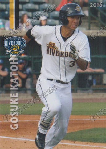 2016 Charleston RiverDogs Gosuke Katoh