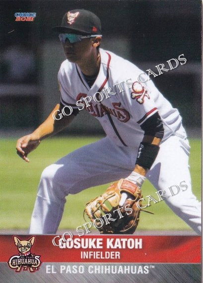 2021 El Paso Chihuahuas Gosuke Katoh