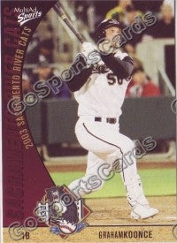 2003 Sacramento River Cats Multi-Ad Graham Koonce