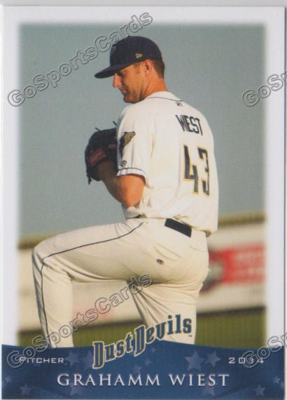 2014 Tri City Dust Devils Grahamm Wiest