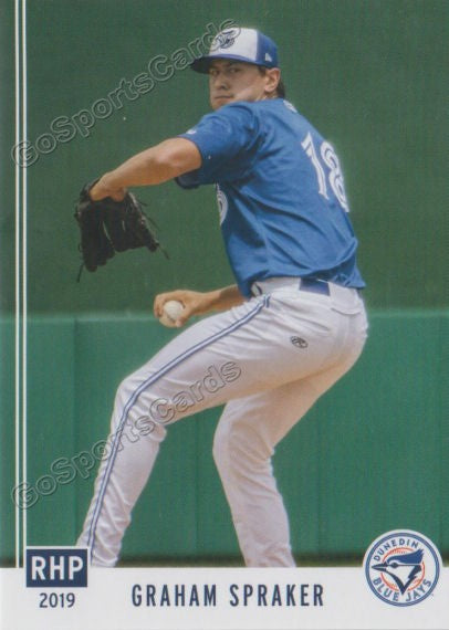 2019 Dunedin Blue Jays Graham Spraker