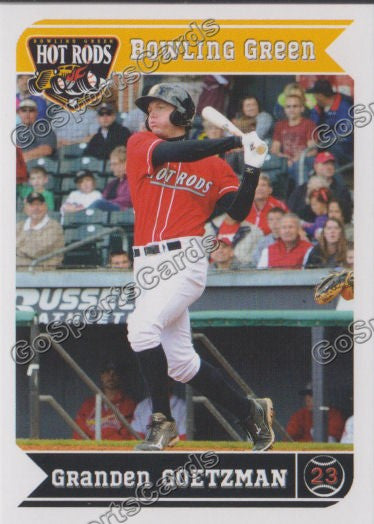 2013 Bowling Green Hot Rods Granden Goetzman