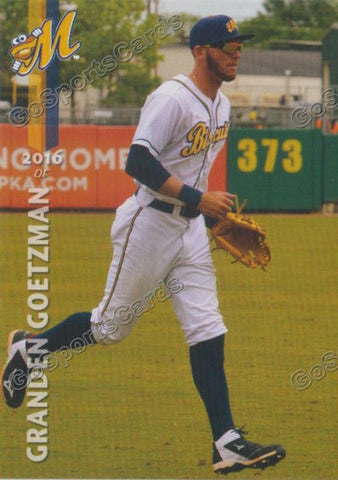 2016 Montgomery Biscuits Granden Goetzman