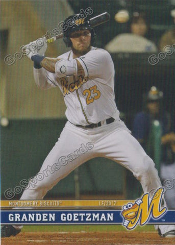 2017 Montgomery Biscuits Granden Goetzman