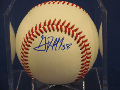 Grant Duff signed Baseball Auto