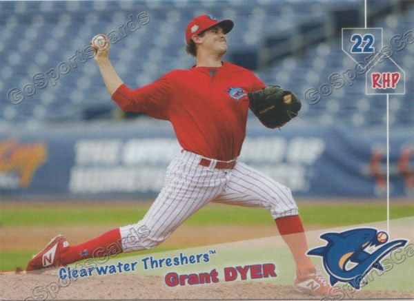 2019 Clearwater Threshers Grant Dyer