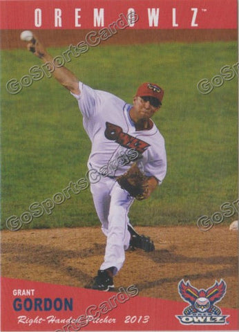 2013 Orem Owlz Grant Gordon