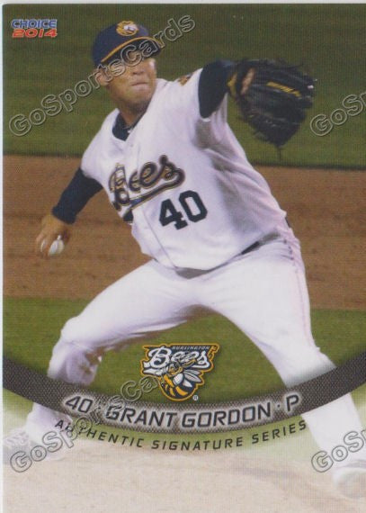 2014 Burlington Bees Grant Gordon