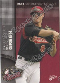 2012 Sacramento River Cats Grant Green
