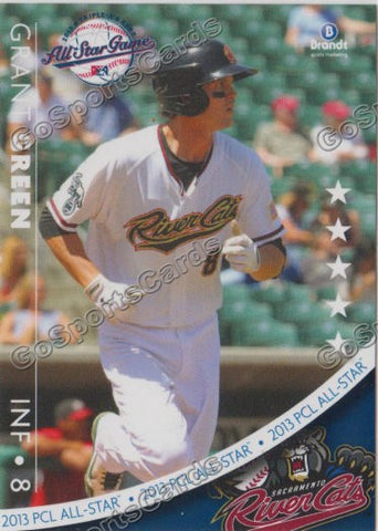 2013 Pacific Coast League All Star PCL Grant Green