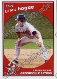 2009 Greeneville Astros Grant Hogue