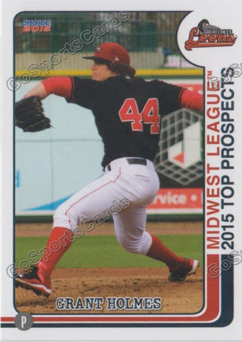 2015 MidWest League Top Prospect Grant Holmes