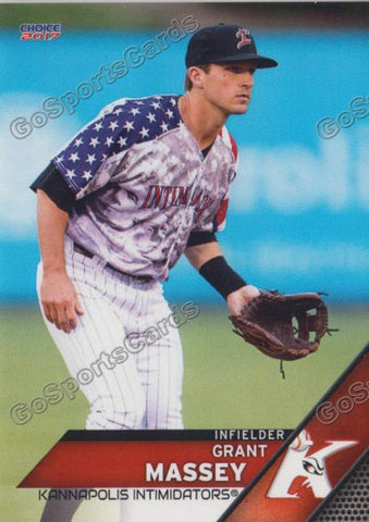 2017 Kannapolis Intimidators Grant Massey