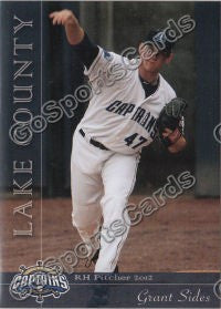 2012 Lake County Captains Grant Sides