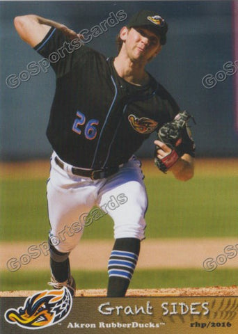 2016 Akron Aeros Grant Sides