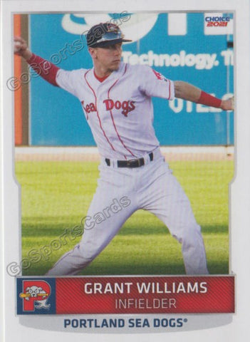 2021 Portland Sea Dogs Grant Williams