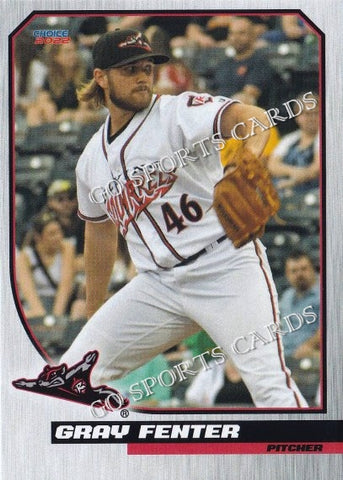 2022 Richmond Flying Squirrels Gray Fenter