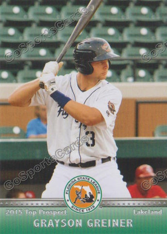 2015 Florida State League Top Prospect Grayson Greiner
