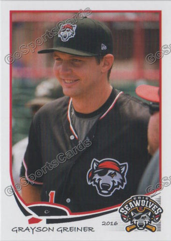2016 Erie SeaWolves Grayson Greiner
