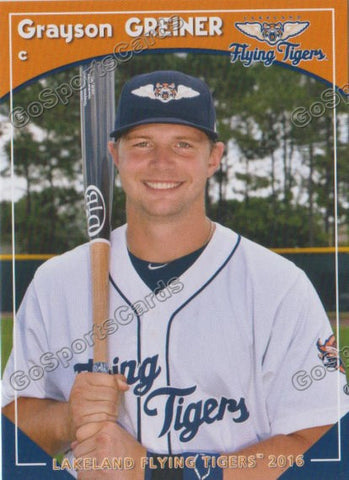 2016 Lakeland Flying Tigers Grayson Greiner