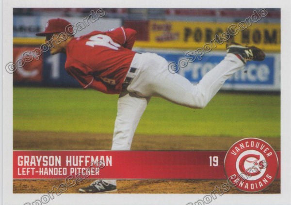 2016 Vancouver Canadians Grayson Huffman