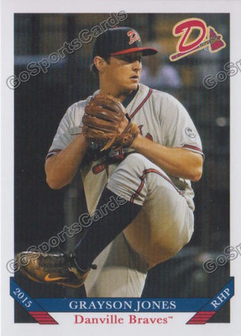 2015 Danville Braves Grayson Jones