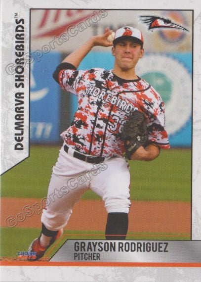 2019 Delmarva Shorebirds Grayson Rodriguez