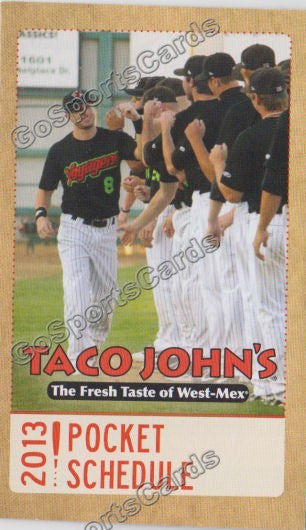 2013 Great Falls Voyagers Pocket Schedule