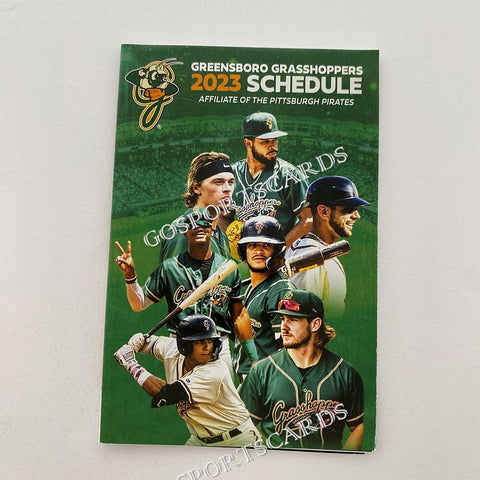 2023 Greensboro Grasshoppers Pocket Schedule