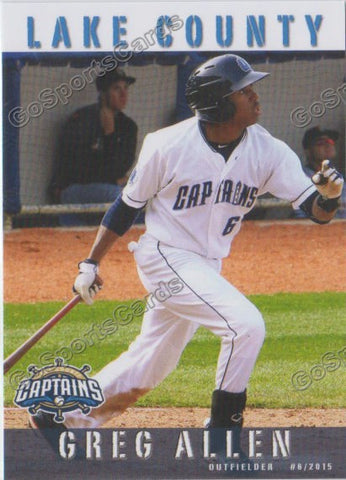2015 Lake County Captains Greg Allen