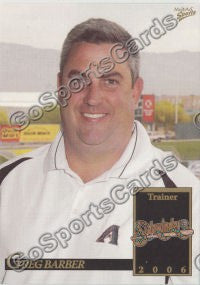 2006 Tucson Sidewinders Greg Barber