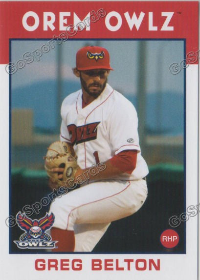 2016 Orem Owlz Greg Belton