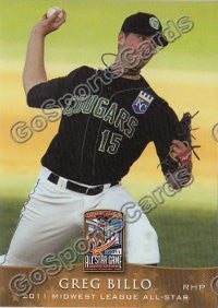 2011 MidWest League All Star West Greg Billo