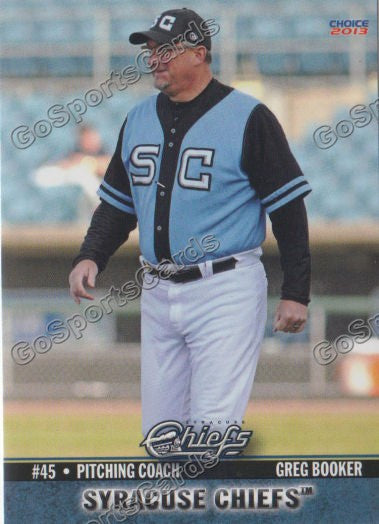 2013 Syracuse Chiefs Greg Booker